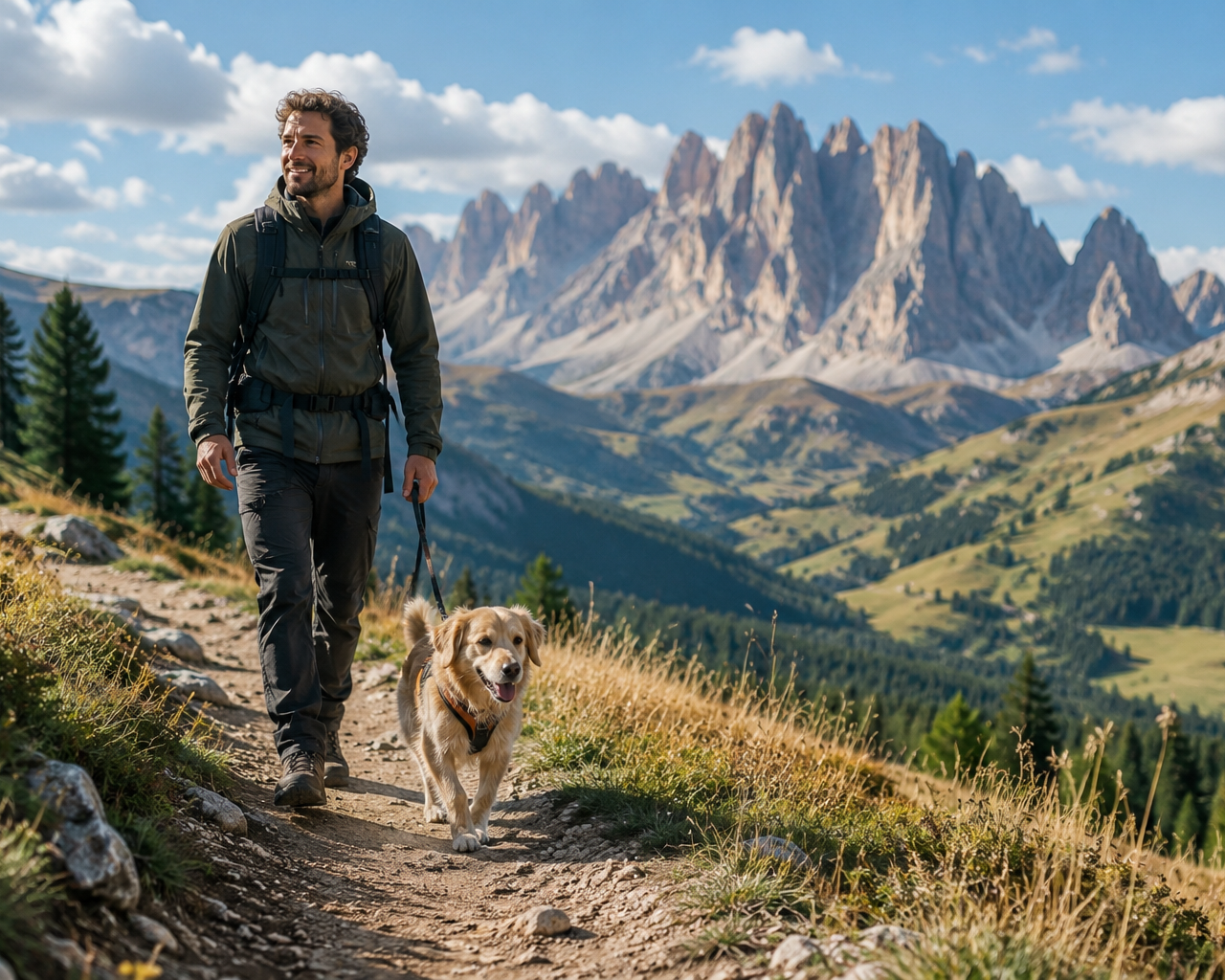 cosa fare con il cane all'aria aperta